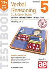 11+ Verbal Reasoning Year 5-7 GL & Other Styles Testbook 5 - Stephen C. Curran ; Nicholas Geoffrey Stevens - 9781911553694