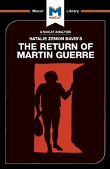 An Analysis of Natalie Zemon Davis's The Return of Martin Guerre - Joseph Tendler - 9781912127603