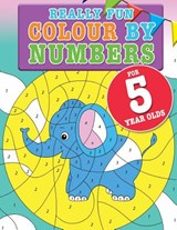Really Fun Colour By Numbers For 5 Year Olds - Mickey MacIntyre - 9781912155125
