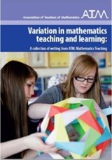 Variation in Mathematics: teaching and learning -  - 9781912185030