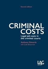 Criminal Costs - Anthony Edwards - 9781912273867