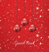 Christmas Party Guest Book (HARDCOVER), Party Guest Book, Birthday Guest Comments Book, House Guest Book, Seasonal Party Guest Book, Special Events & Functions - Angelis Publications - 9781912484133