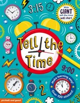 Tell The Time Sticker Book - Chez Picthall - 9781912646197