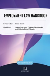 Handbook on Employment Law - Daniel Barnett - 9781913925154