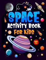 Space Activity Book for Kids ages 4-8 - Hackney And Jones - 9781915216434