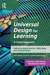 Universal Design for Learning - Nicola Martin ; Mike Wray ; Joanna Krupa - 9781915713391