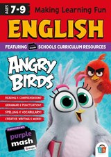 Angry Birds Fun Learning English Workbook 7-9yrs (series 2) - Little Brother Books - 9781915788313