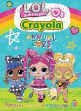 LOL & Crayola Official Annual 2025 - Little Brother Books - 9781915788559
