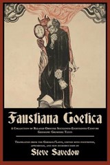 Faustiana Goetica - Steve Savedow - 9781915933584