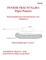 Panzer Tracts No.20-1: Paper Panzers - Thomas Jentz ; Hilary Doyle - 9781915969040