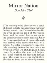 Mirror Nation - Don Mee Choi - 9781916751255