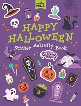 Happy Halloween Sticker Activity Book - Creative Mile - 9781923286870