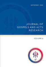 Journel of Gospels and Acts Research, Vol 6 - Jeannine K Brown ;  Alan H Cadwallader - 9781925730357