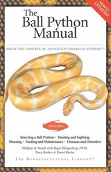 The Ball Python Manual - Philippe de Vosjoli - 9781937049690