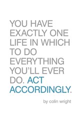 Act Accordingly - Colin Wright - 9781938793172