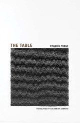 The Table - Francis Ponge - 9781939663245