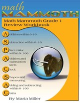 Math Mammoth Grade 1 Review Workbook - Maria Miller - 9781942715429
