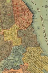 San Francisco Vintage Map Journal Notebook, 100 pages/50 sheets, 4x6 - PRESS,  Poetose - 9781945366345
