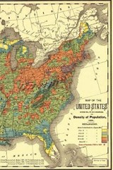 United States Vintage Map Journal Notebook, 100 pages/50 sheets, 4x6 - PRESS,  Poetose - 9781945366512