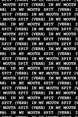 Spit (Verb) in My Mouth - Kelsey Marie Harris - 9781952055140