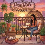 Cozy Girl's City Balcony - Cozy Coloring Vibes - 9781965964187