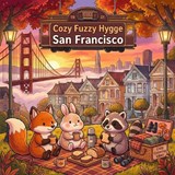 Cozy Fuzzy Hygge San Francisco - Cozy Coloring Vibes - 9781965964361