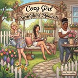 Cozy Girl Springtime Moments - Cozy Coloring Vibes - 9781965964651