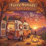 Fuzzy Nomads Van Life - Cozy Coloring Vibes - 9781965964798