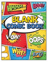 Blank Comic Book Panels - Fairyland Books - 9781998058266