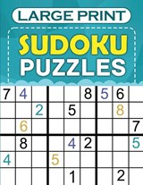 Large print sudoku puzzles - Books Fairyland - 9781998058549
