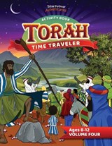 Torah Time Traveler Activity Book (Volume Four) - Pip Reid - 9781998142217