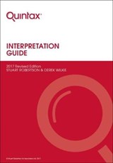 Quintax Interpretation Guide: 2017 Revised Edition. 2017 - Stuart Robertson; Derek Wilkie - 9781999743918