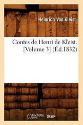Contes de Henri de Kleist. [Volume 3] (Ed.1832)