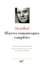 Œuvres romanesques complètes, tome I | Stendhal | 