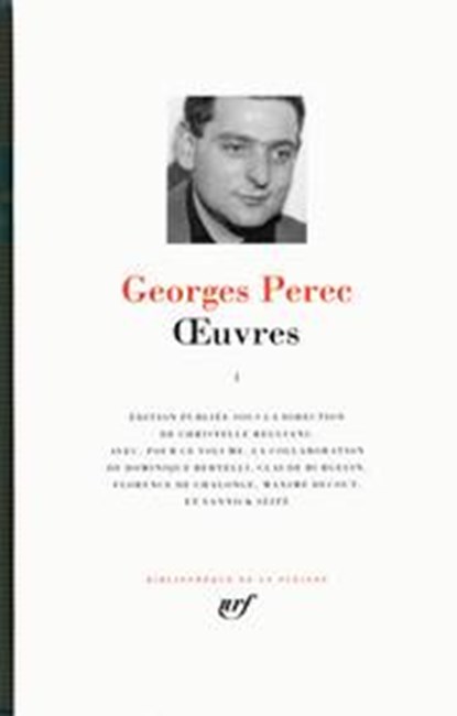Oeuvres 1, Georges Perec - LeatherBinding - 9782070119646