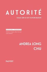 Autorité - Andrea Long Chu - 9782213730813