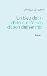 Un bleu de fin d'ete qui n'a pas dit son dernier mot - VAN COTTHEM,  Dominique - 9782322201693