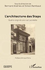 L'Architecture des Staps - Bernard Andrieu ;  Simon Rambaud - 9782343154206