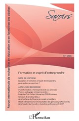 Formation et esprit d'entreprendre - Philippe Carré - 9782343248233