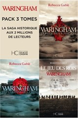 Pack waringham - 3 premiers tomes - Rebecca Gablé - 9782357205765