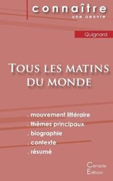 Fiche de lecture Tous les matins du monde (Analyse litteraire de reference et resume complet) - QUIGNARD,  Pascal - 9782367888293