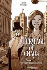 Heritage du chaos - scenario et storyboard - Weissengel ; Emmanuel Cassier - 9782390141594