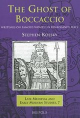 Ghost of Boccaccio - KOLSKY,  Stephen - 9782503521909
