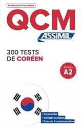 QCM 300 Tests de Coreen, niveau A2 - Inseon Kim-Juquel - 9782700508703