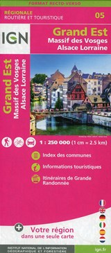 Grand Est - Massif des Vosges - Alsace - Lorraine -  - 9782758550891