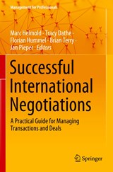 Successful International Negotiations - Marc Helmold ; Tracy Dathe ; Florian Hummel ; Brian Terry ; Jan Pieper - 9783030334857