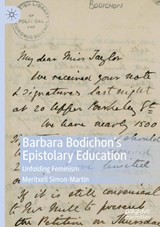 Barbara Bodichon’s Epistolary Education - Meritxell Simon-Martin - 9783030414405