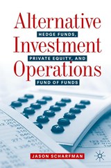 Alternative Investment Operations - Jason Scharfman - 9783030466312
