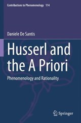 Husserl and the A Priori - DE SANTIS,  Daniele - 9783030695309