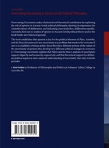 Overcoming Uncertainty in Ancient Greek Political Philosophy - J. Noel Hubler - 9783030820909